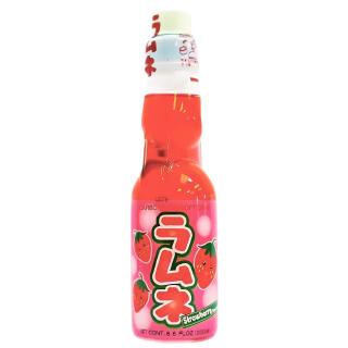 Ramune Strawberry Flavoured Soda 200ml HATAKOSEN