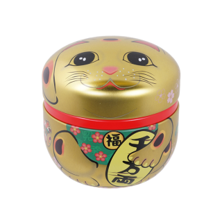 Σκεύος Αποθήκευσης Τσαγιού Χρυσή Τυχερή Γάτα 100g  1 τεμ. TOKYO DESIGN STUDIO