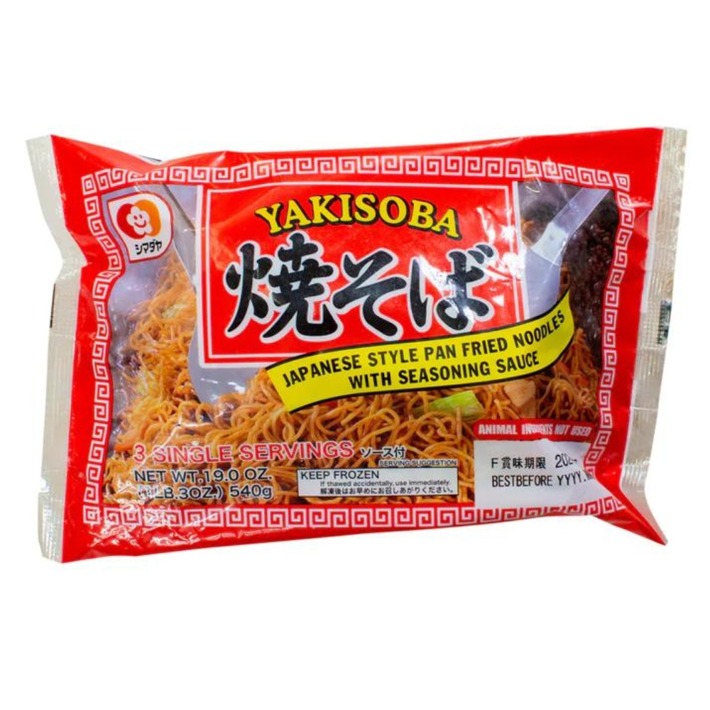 Yakisoba Noodles Frozen 30x150g (4.5kg) SHIMADAYA