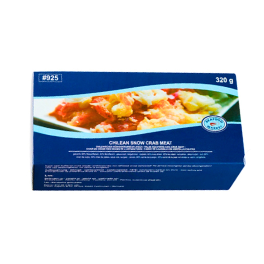 Frozen Precooked Chilean Snow Crab Meat 320g SEAFOOD MARKET