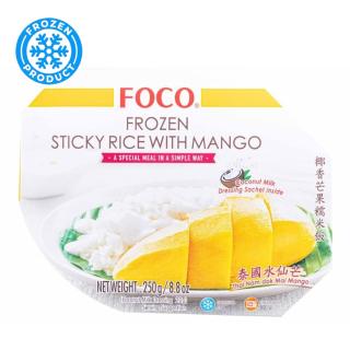 Sticky Rice with Mango Frozen 250g FOCO