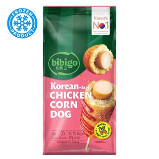 Corn Dog Κοτόπουλο Κορεάτικο Κατεψυγμένο 160g BIBIGO