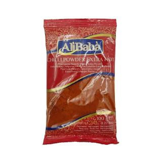 Πιπεριά Τσίλι σε Σκόνη Εξαιρετικά Καυτερή 100g ALIBABA