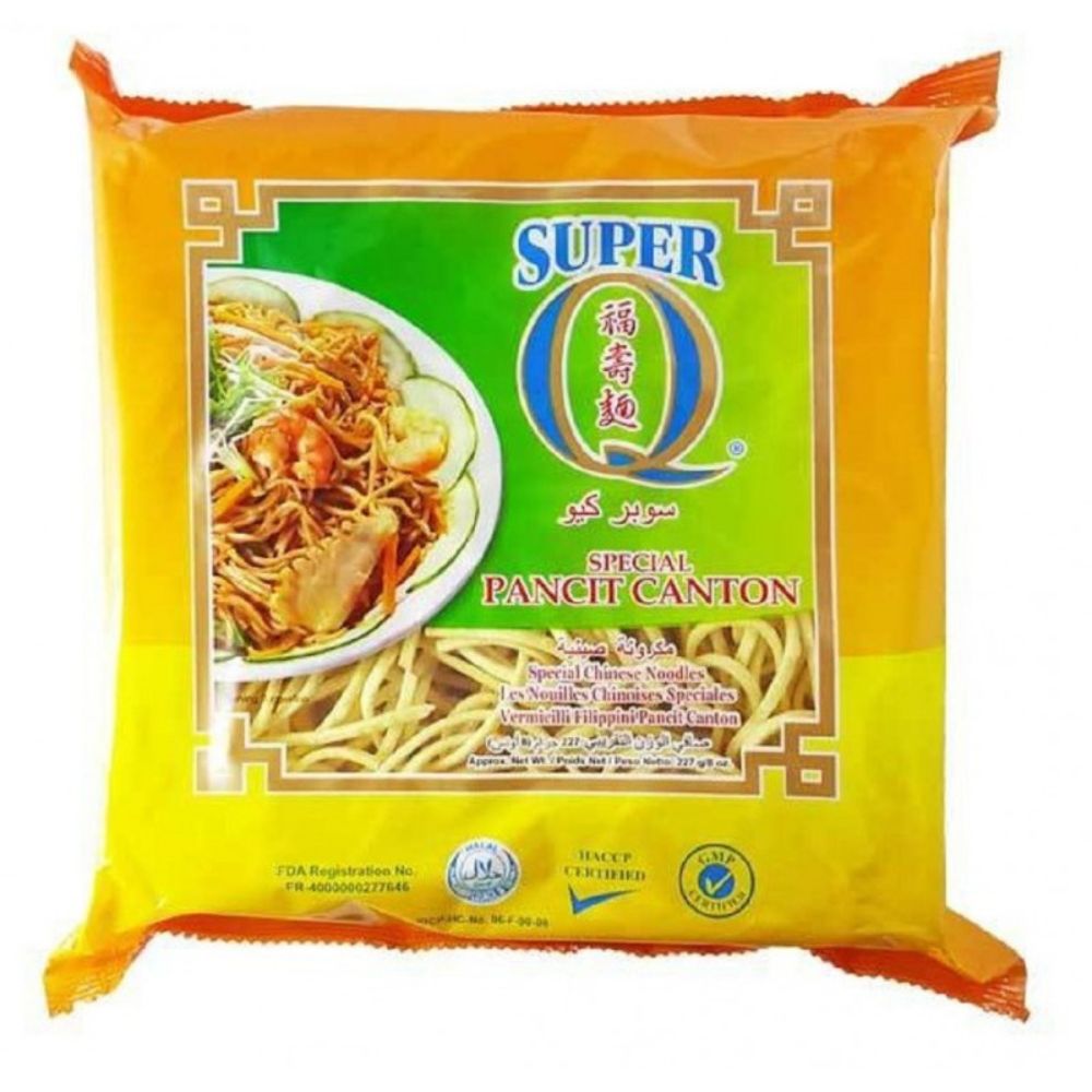 Wheat Noodles Special Pancit Canton 227g SUPER Q