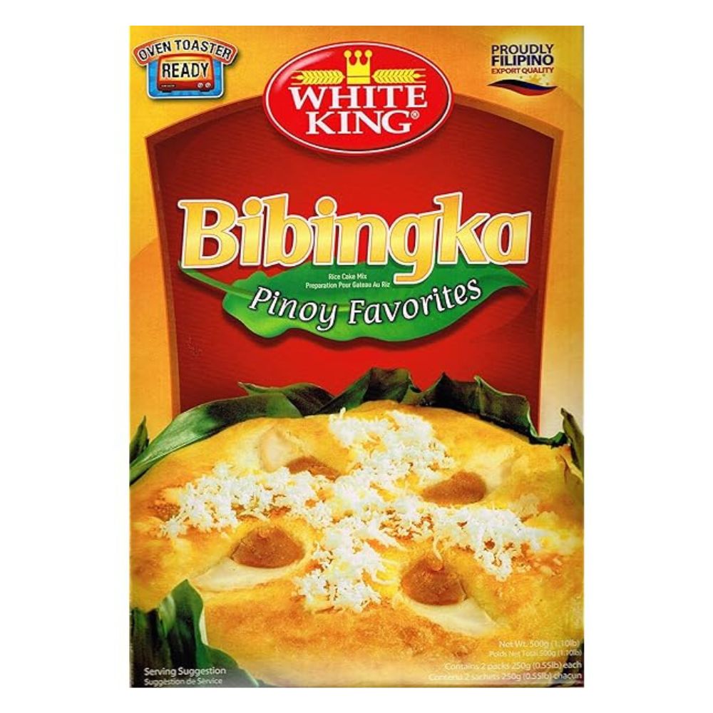 Bibingka Rice Cake Mix 500g WHITE KING