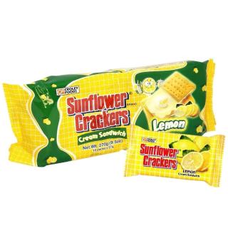 Μπισκότα με Γέμιση Γεύσης Λεμόνι 190g SUNFLOWER