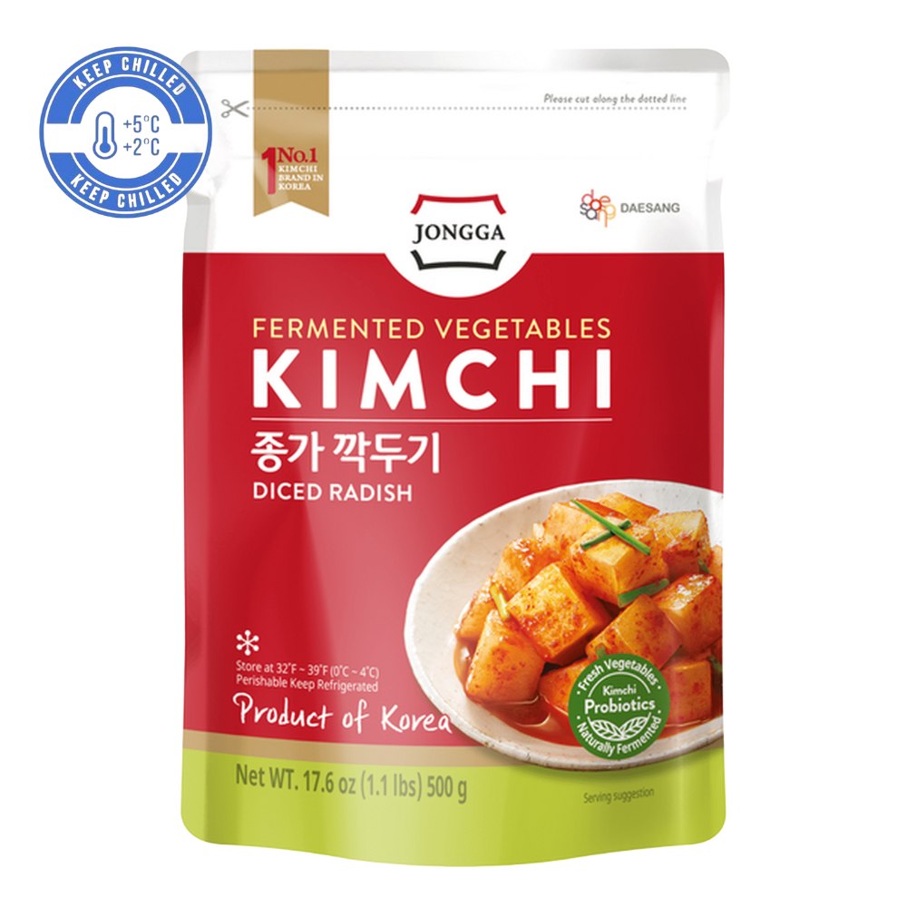 Κίμτσι Kaktuki (Ραπάνι Τουρσί) 500g JONGGA