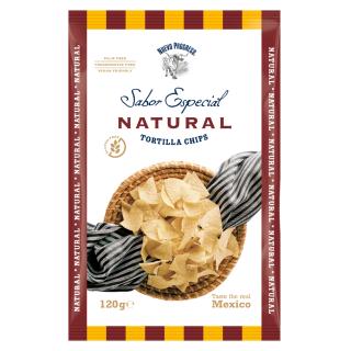 Τσιπς Τορτίγιας Λευκού Καλαμποκιού με Φυσική Γεύση 120g NUEVO PROGRESO