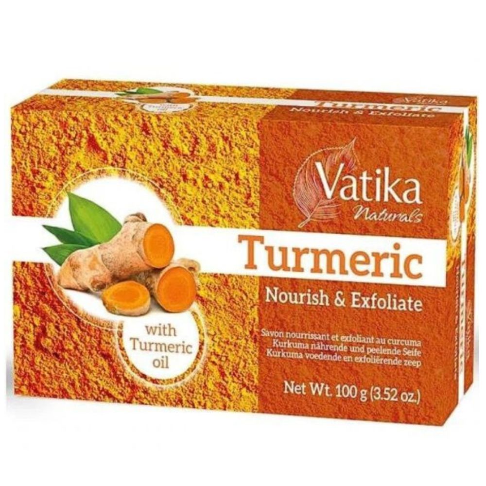 Turmeric Soap Nourish & Exfoliate 100g VATIKA