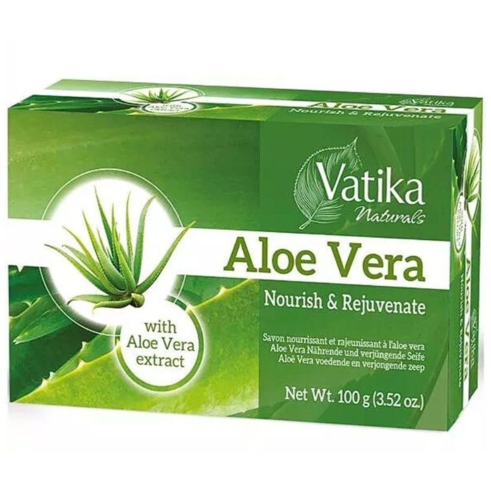 Aloe Vera Soap Nourish & Rejuvenate 100g VATIKA