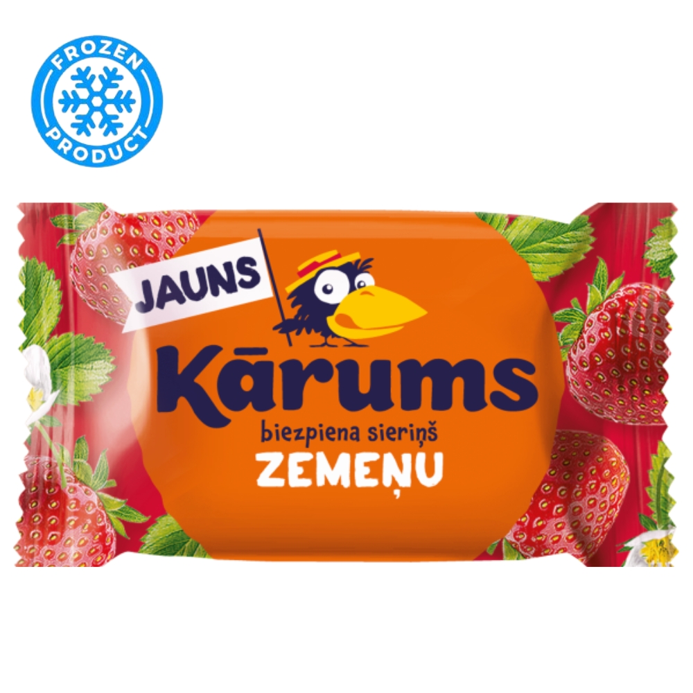 Γλύκισμα Μυζήθρας Με Γλάσσο Φράουλας 45g KARUMS