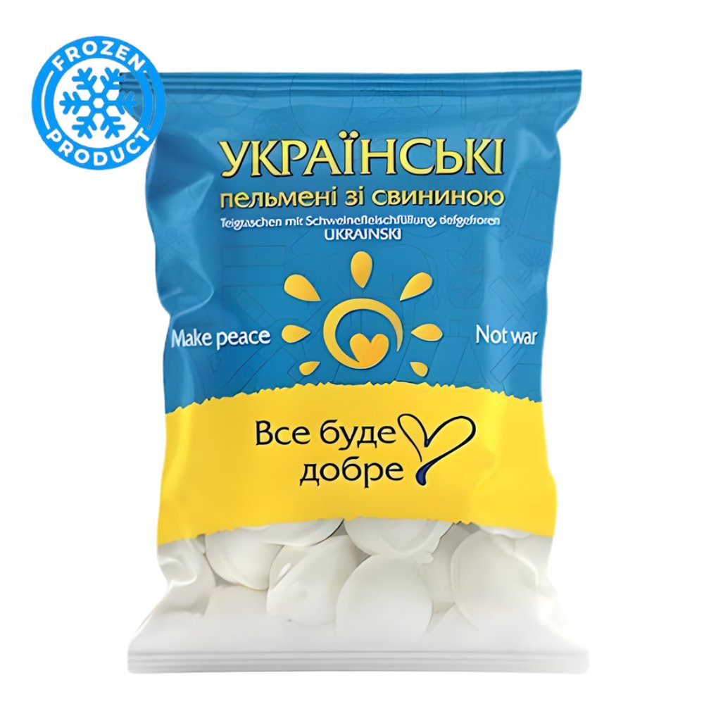 Πελμένι με Χοιρινό Κατεψυγμένα -  Пельмени Украинские 1000g UKRAINKA
