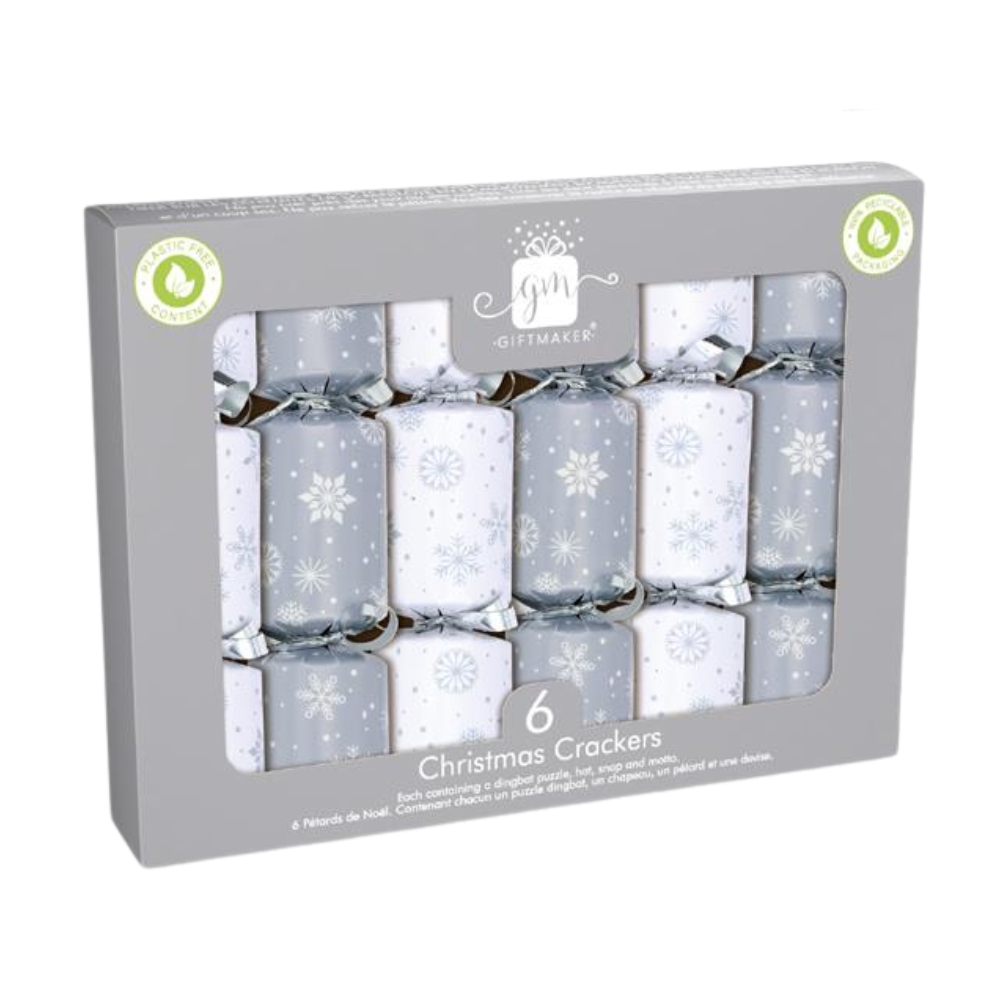Χριστουγεννιάτικα Δώρα Έκπληξη Gold & Silver Mini Christmas Crackers 6,6'' 6 PK GIFTMAKER