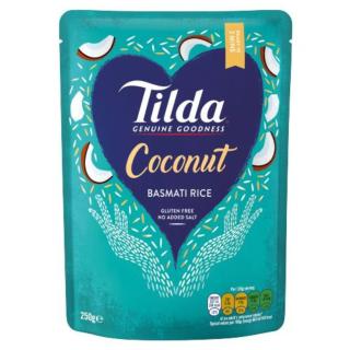 Steamed Basmati Coconut Rice 250g TILDA