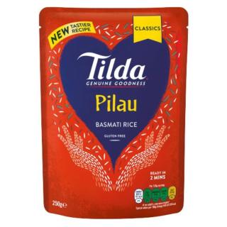 Προβρασμένο Ρύζι Μπασμάτι Pilau 250g TILDA