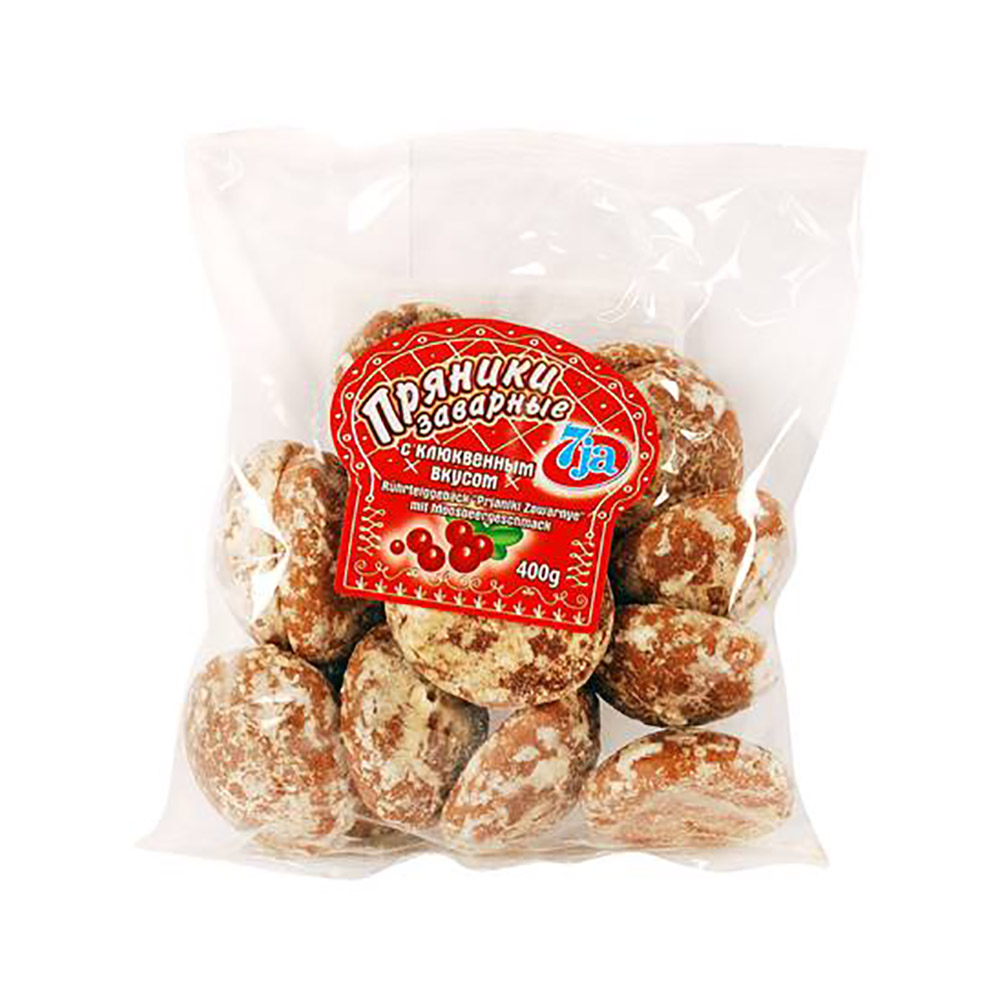 Pryaniki Biscuits With Cranberry (Пряники) 400g 7JA