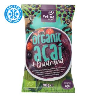 Βιολογική Πούλπα Acai με Γκουρανά Κατεψυγμένη 400g (4x100g) PETRUZ