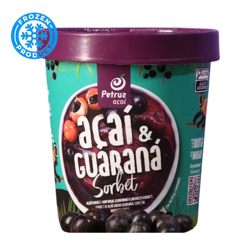 Acai & Guarana Sorbet 500g PETRUZ