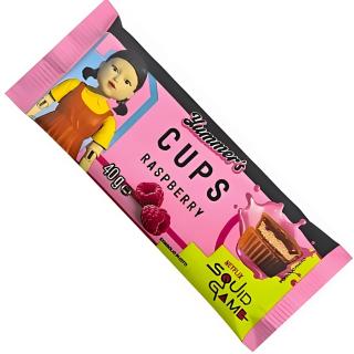 Yummers Cups Raspberry Cream Filling 40g SQUID GAME