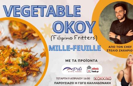 Mille Feuille & Filipino Okoy – New Fusion Dish