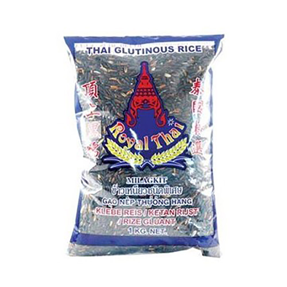 Glutinous Rice Black 1kg ROYAL THAI