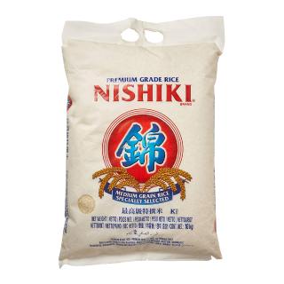 Ανώτερης Ποιότητας, Μέτριου Κόκκου Ρύζι για Σούσι 10kg NISHIKI