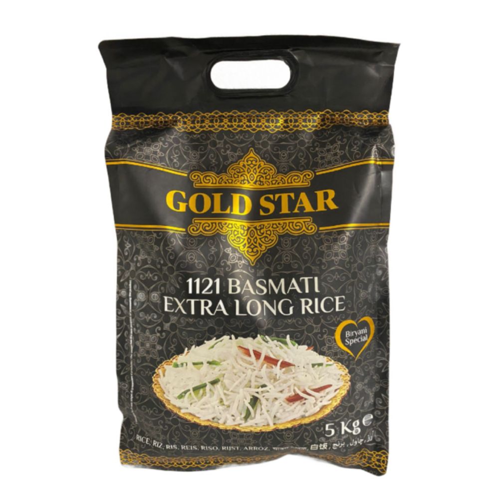 Ρύζι Μπασμάτι 1121 5 kg GOLD STAR