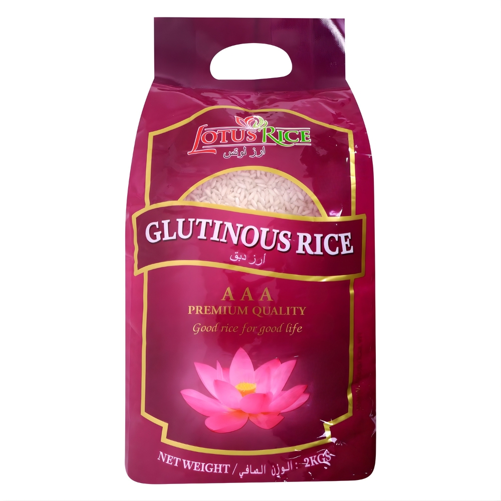 Λευκό Κολλώδες Ρύζι (Γκλούτινους) 2 kg LOTUS