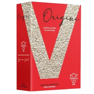 Ρύζι Μπόμπα για Παέλια ORIGINI ORO DI SPAGNA 500g RISO VIGNOLA