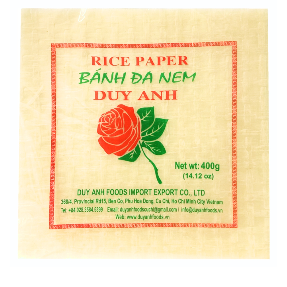Rice Paper Square 22cm 400g DUY ANH