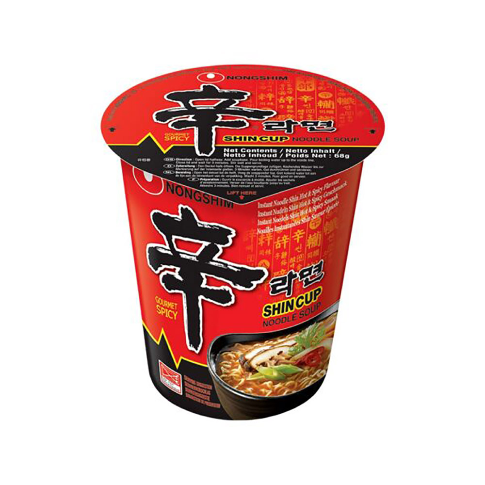 Instant Noodles Shin Cup Ramyun 68g NONGSHIM