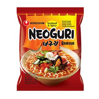 Neoguri Instant Noodles Seafood & Spicy Ramyun 120g NONGSHIM
