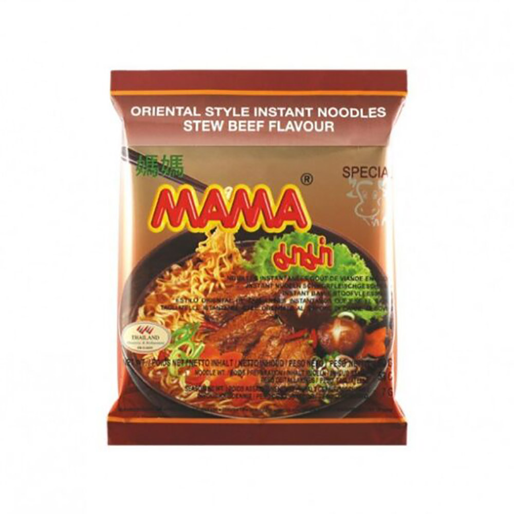 Instant Noodles Stew Beef 60g MAMA