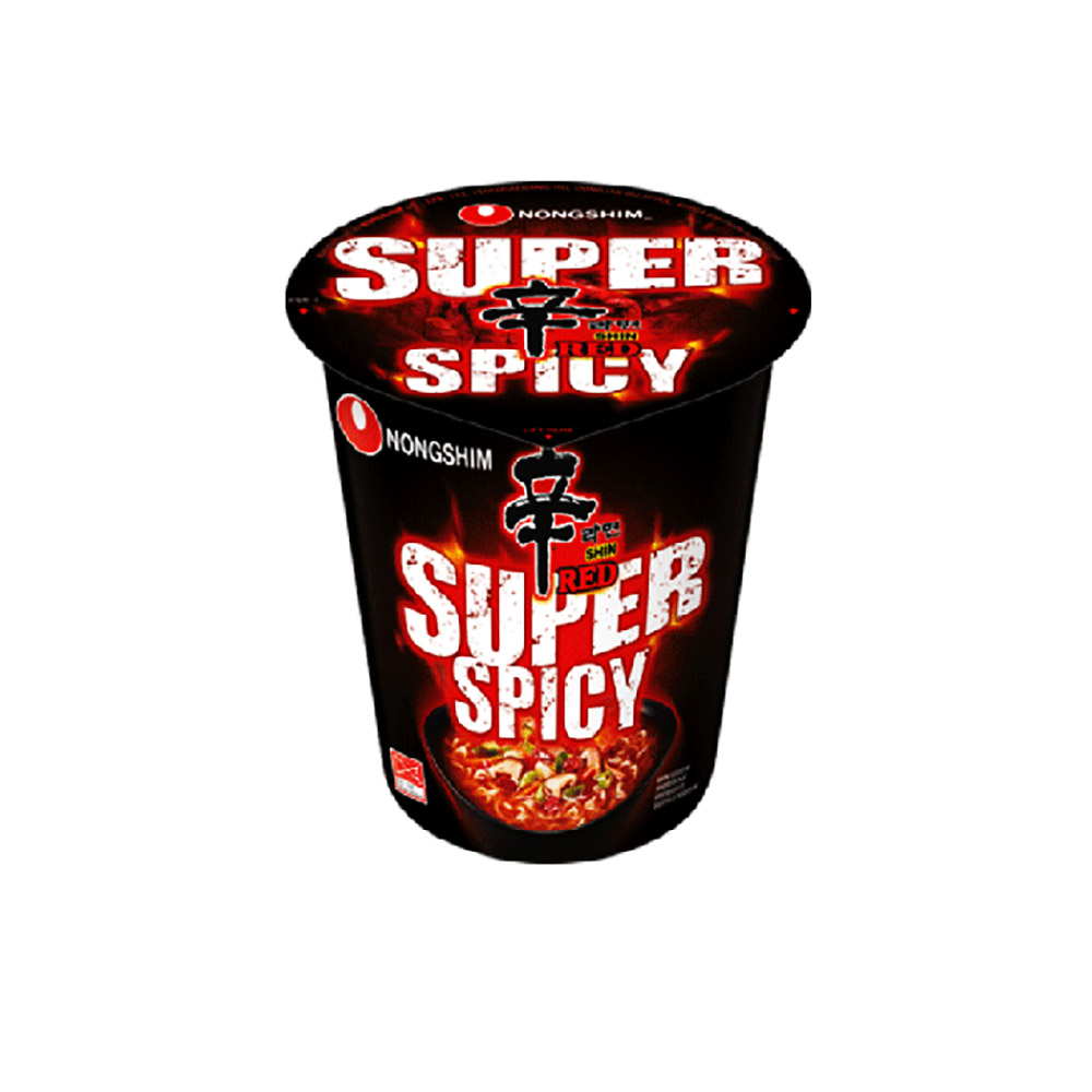 Shin Red Super Spicy Instant Noodles 68g NONGSHIM