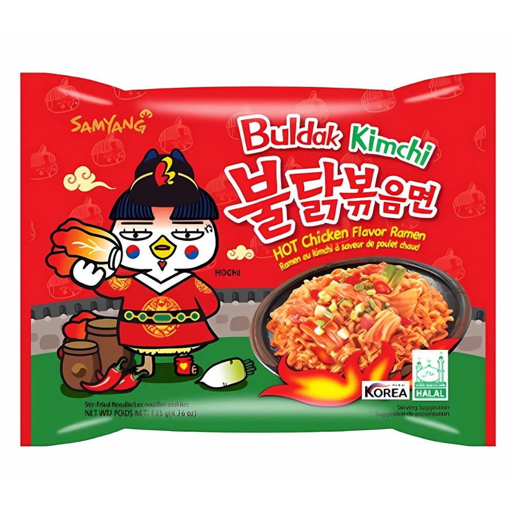 Instant Noodles Kimchi Flavour 120g SAMYANG