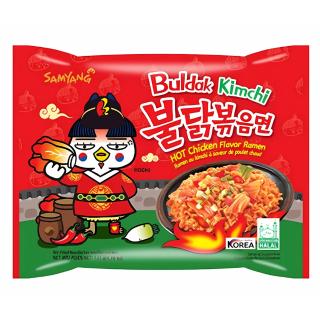 Instant Noodles Kimchi Chicken Flavour 135g SAMYANG