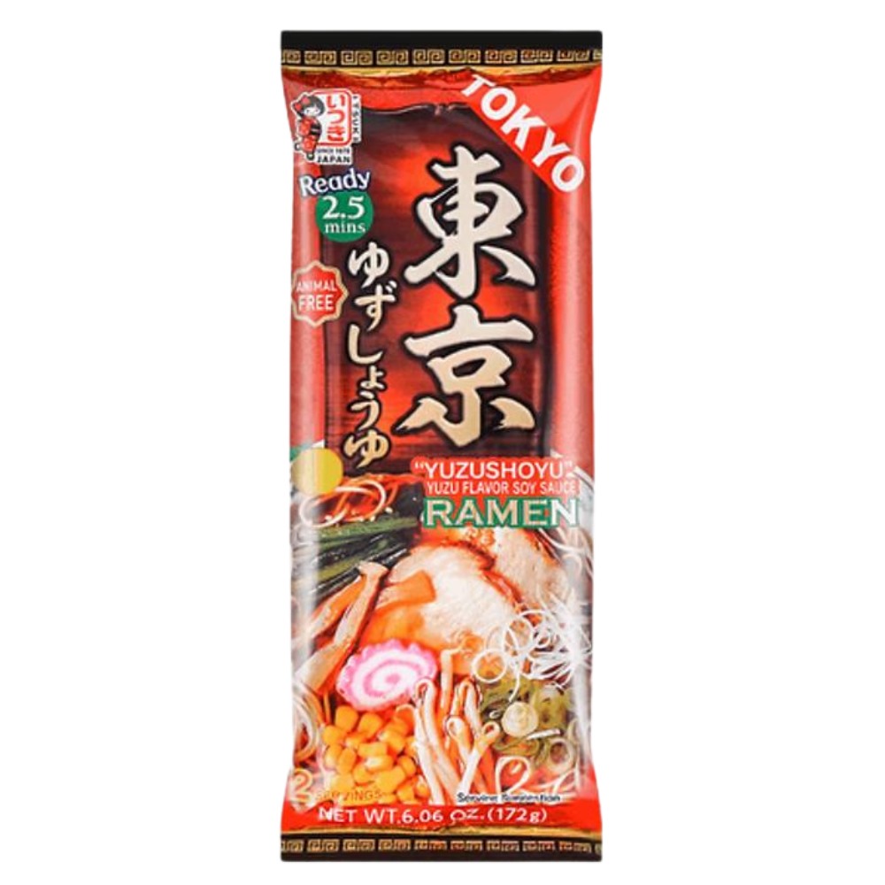 Tokyo Yuzu-Shoyu Ramen 五木 東京ゆずしょうゆラーメン 172g (2p) ITSUKI