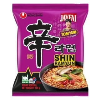 Κορεάτικα Στιγμιαία Νουντλς Shin Ramyun Με Γεύση Tom Yum 123g NONGSHIM