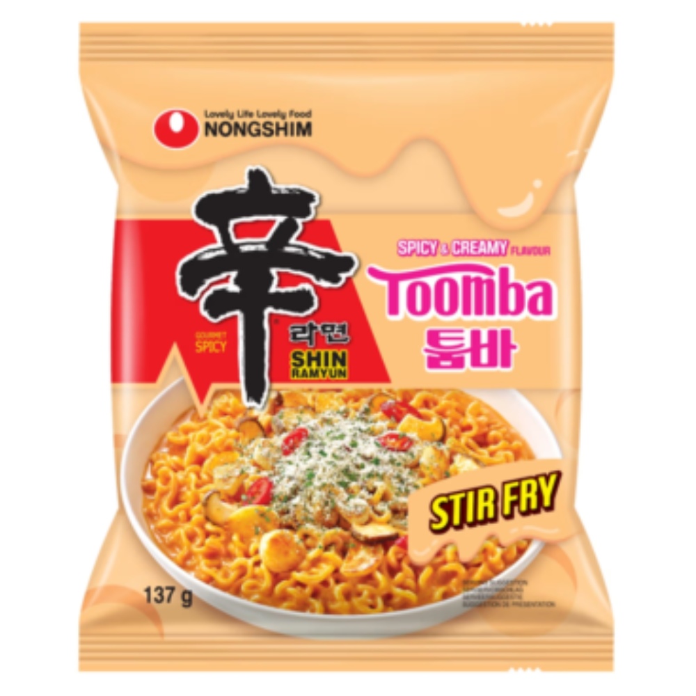 Instant Noodles Shin Ramyun Toomba 137g NONGSHIM