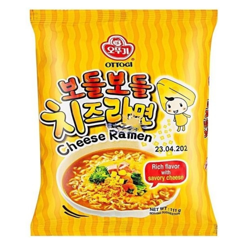Instant Noodles Cheese Ramen 111G OTTOGI