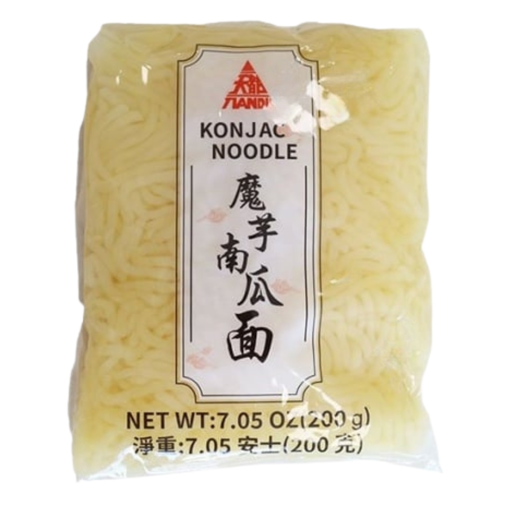 Pumpkin Konjak Noodles - 魔芋南瓜面 200g TIANDU