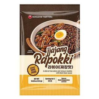 Instant Topokki with Ramyun & Jjajang Sauce 414g NONGSHIM