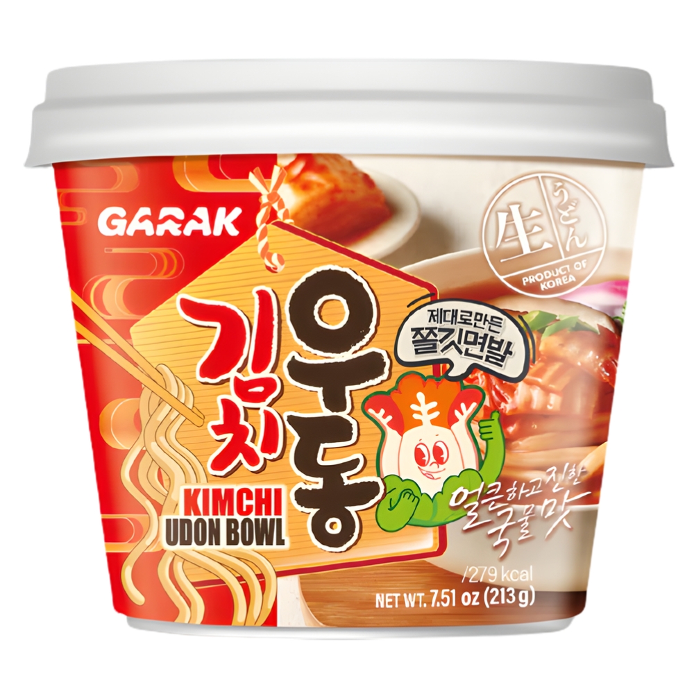Instant Udon Cup Noodles Kimchi Flavour 215g GARAK