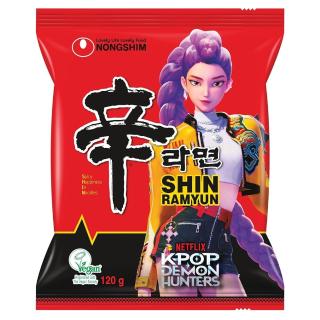 Στιγμιαία Νουντλς καυτερή Γεύση K-POP DEMON HUNTERS Shin Ramyun 120g, NONGSHIM