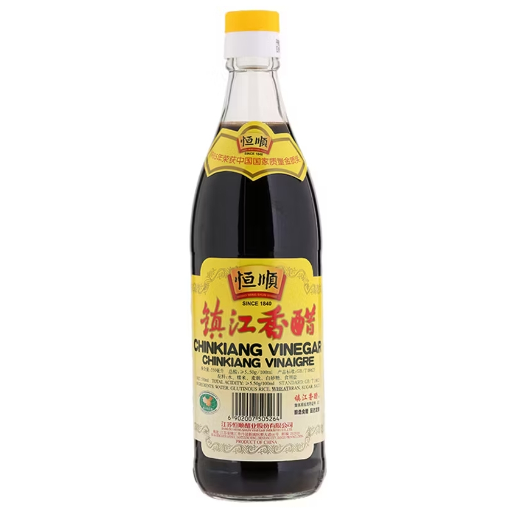 Chinkiang Black Rice Vinegar 550ml HENG SHUN