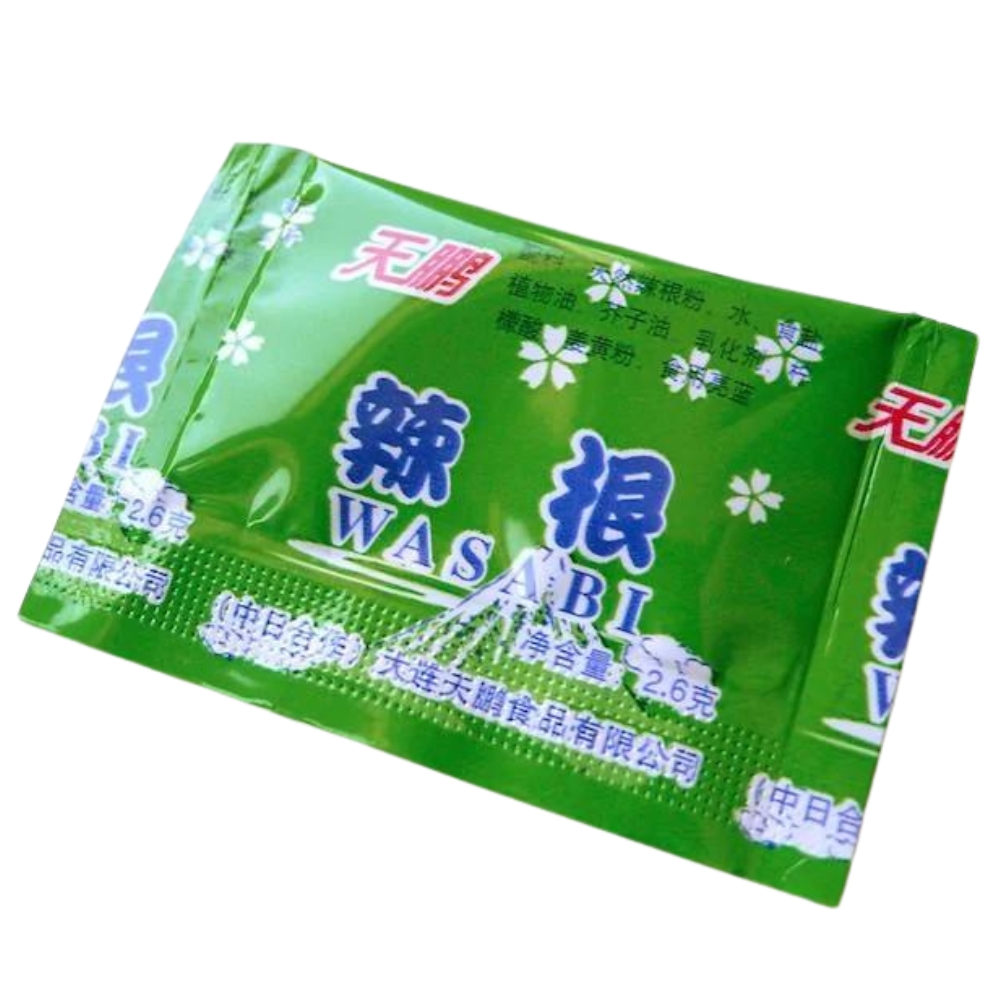 Wasabi Take Out Sachets 500x2,6g GLOBE GOURMET