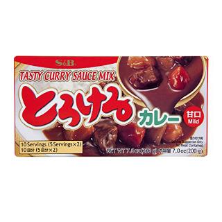 Curry Sauce Mix Mild 200g S&B