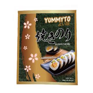 Sushi Nori Whole 50 Sheets Gold Grade 140g YUMMYTO