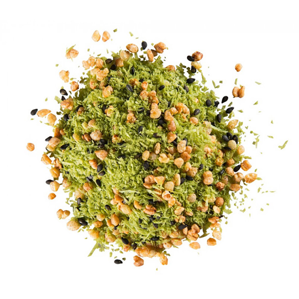 Furikake - Green Rice Seasoning Mix with Soy, Buckwheat and Sesame 454g GLOBE GOURMET
