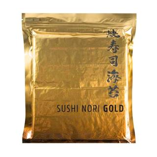 Sushi Nori Half Cut Gold 200 Sheets 230G GLOBE GOURMET
